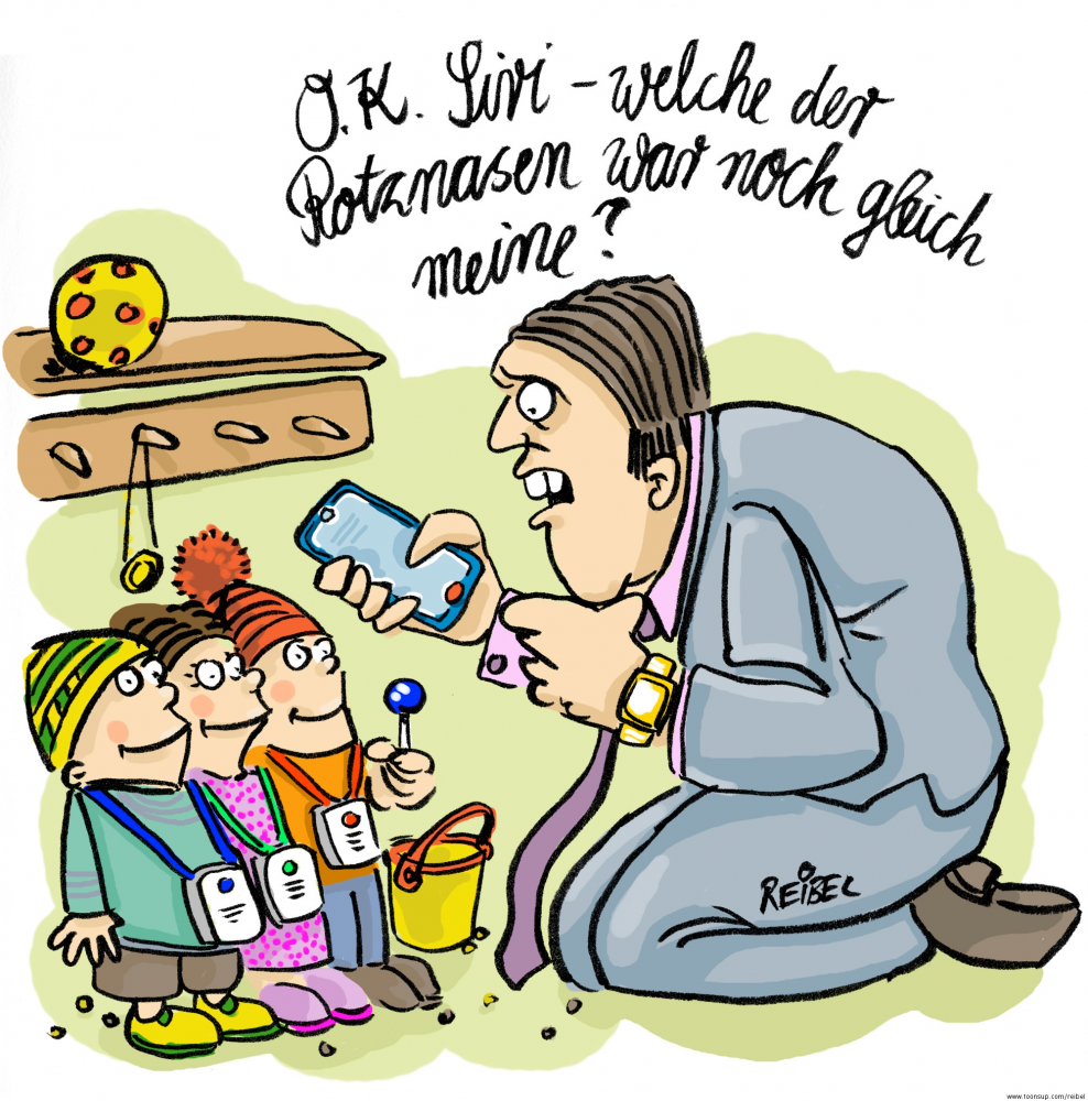 Cartoon: Siri 1