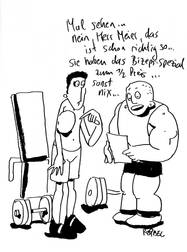 Cartoon: Kleingedrucktes 1