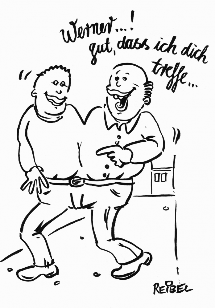 Cartoon: Gute Freunde ... 1