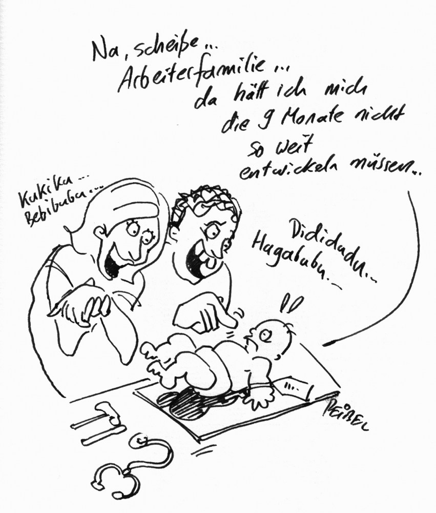 Cartoon: Elternglück 1