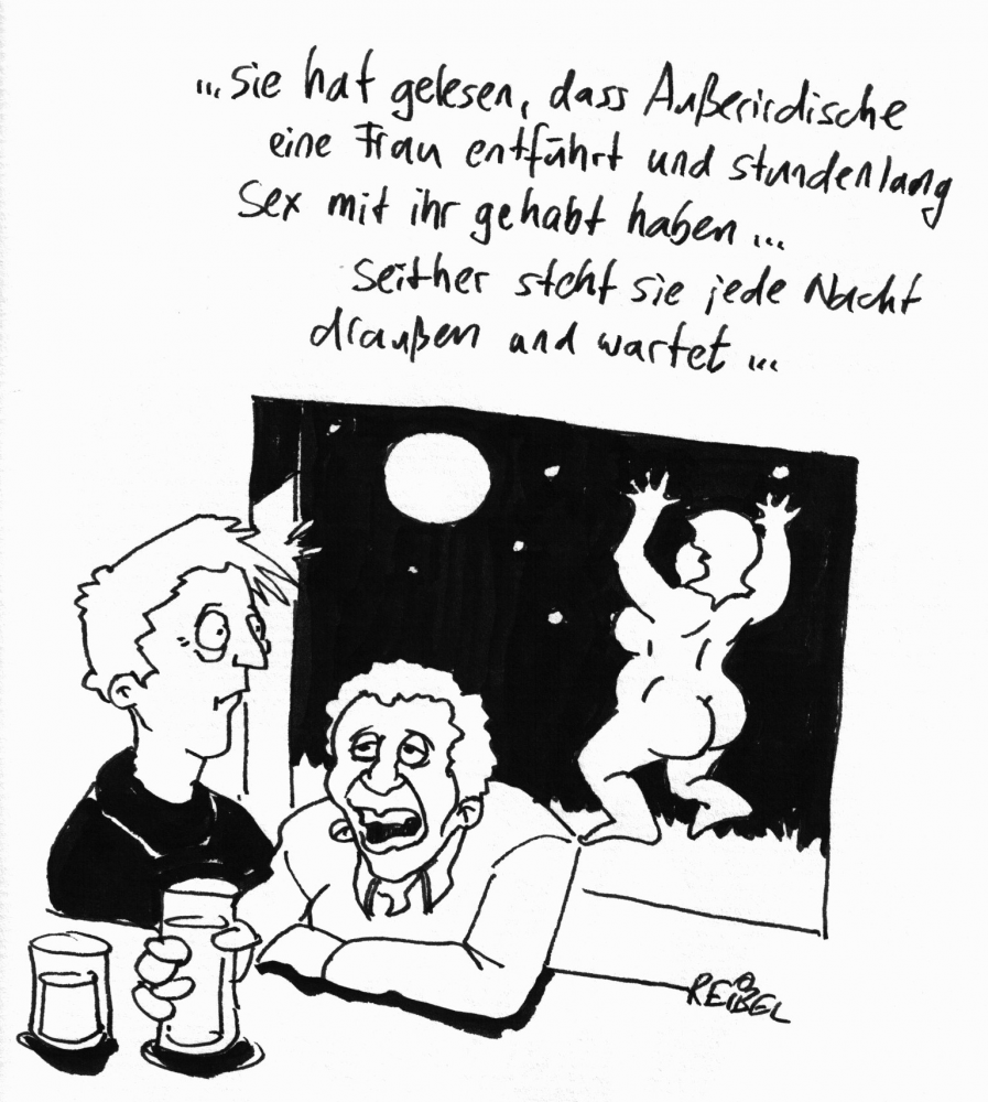 Cartoon: Mondsüchtig 1