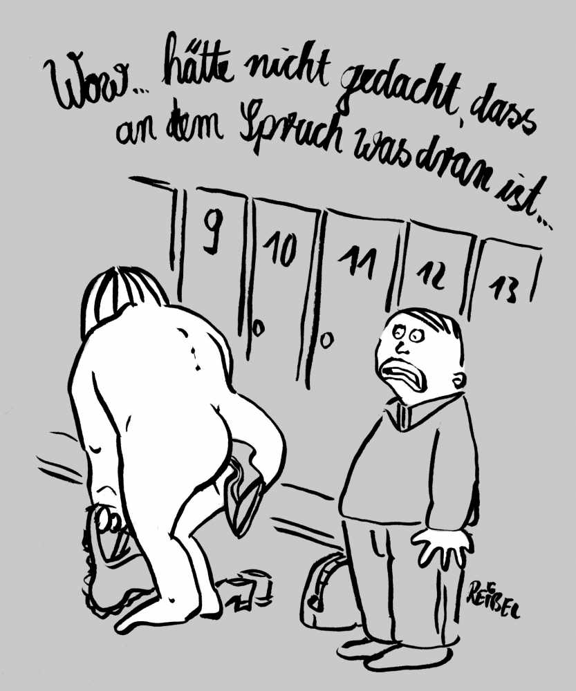 Cartoon: Alltagsmythen 1