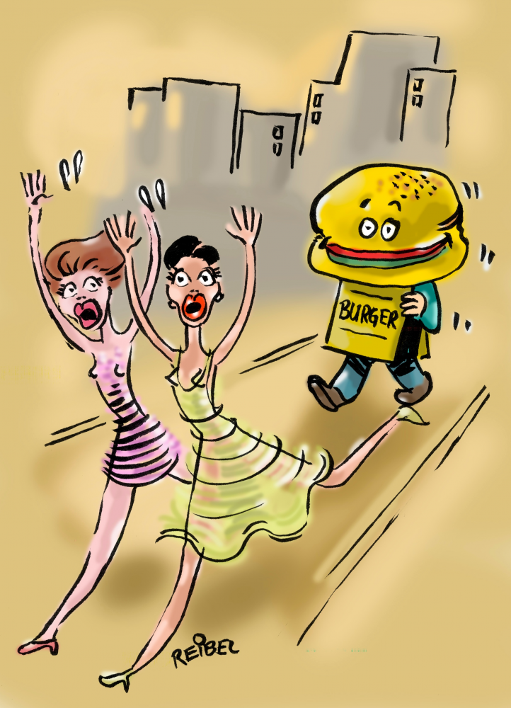 Cartoon: GNTM 1