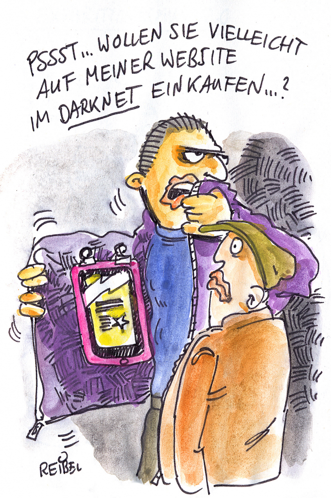 Cartoon: Darknet 1
