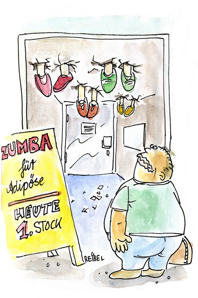 Cartoon: Zumba 1