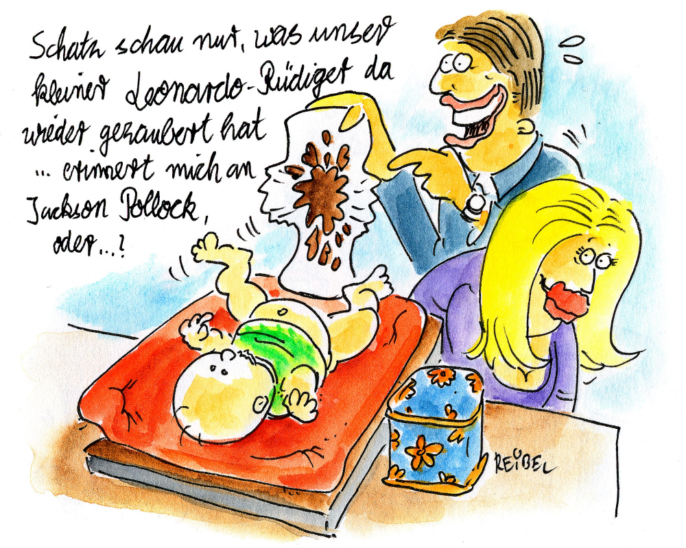Cartoon: Elternglück 1
