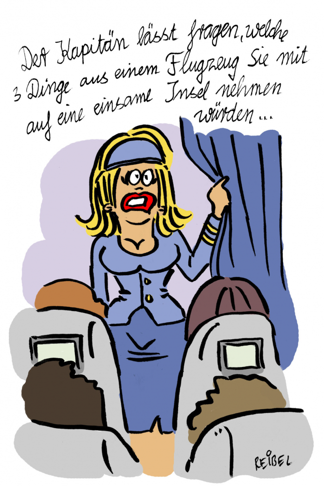 Cartoon: Kein Grund zur Panik 1