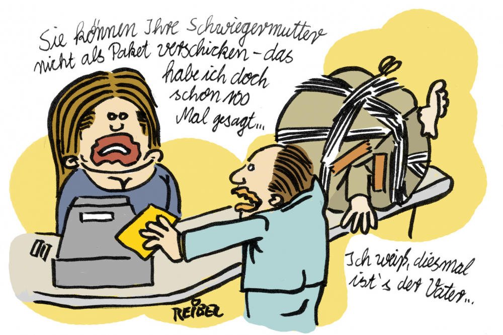 Cartoon: Postpaket 1