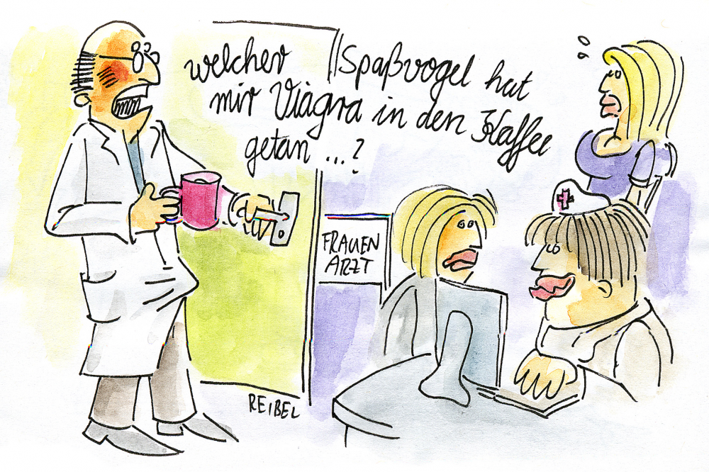 Cartoon: Frauenarzt 1
