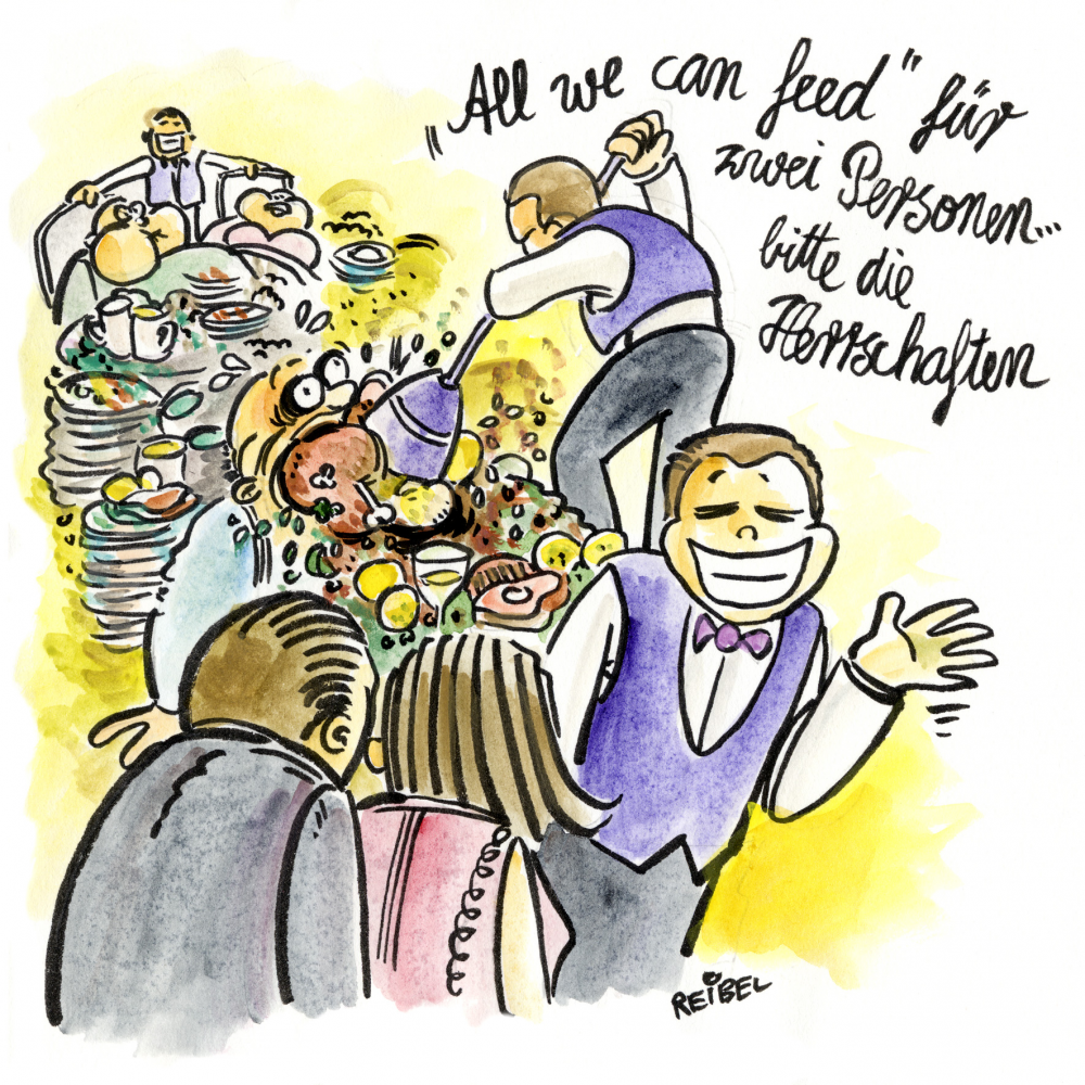 Cartoon: Full Service 1