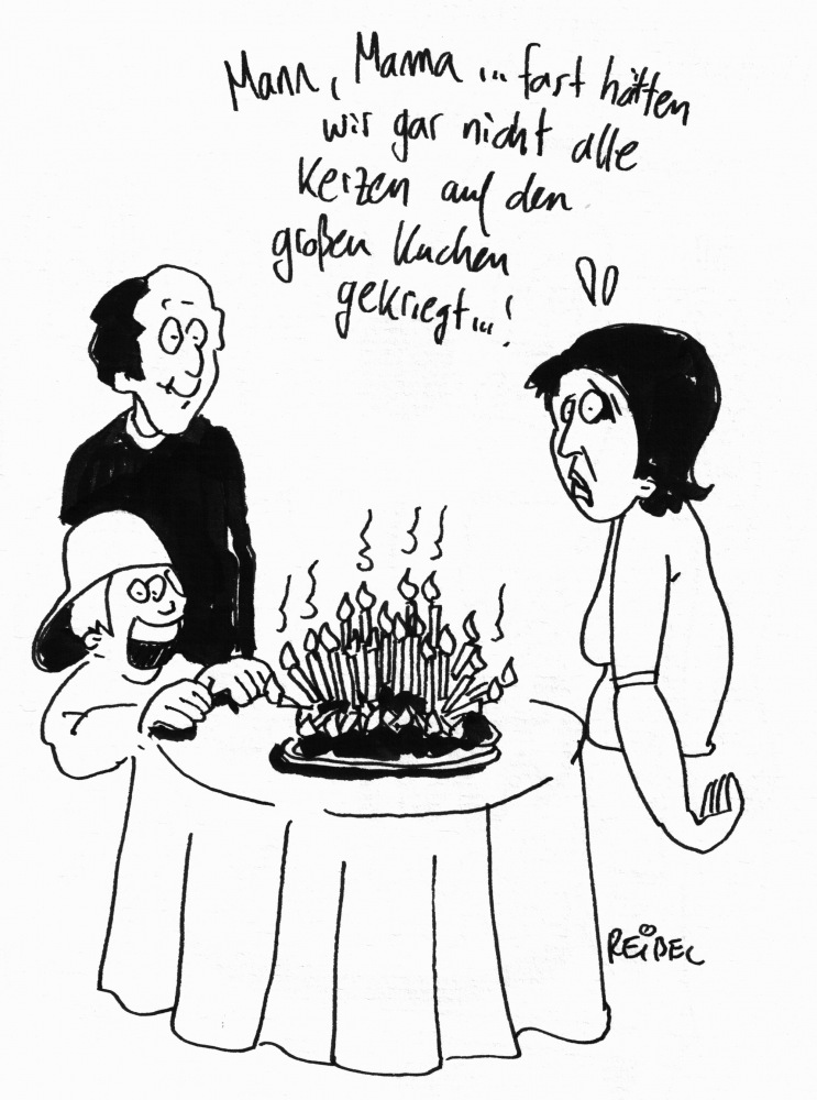 Cartoon: Happy Birthday 1