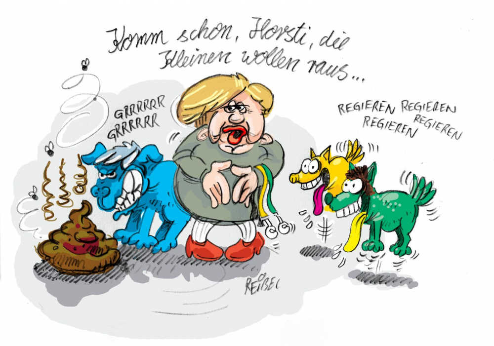 Cartoon: Jamaika 1