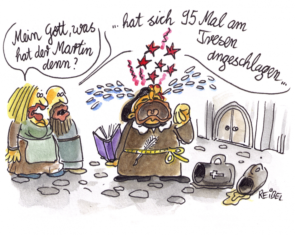 Cartoon: Reformation 1