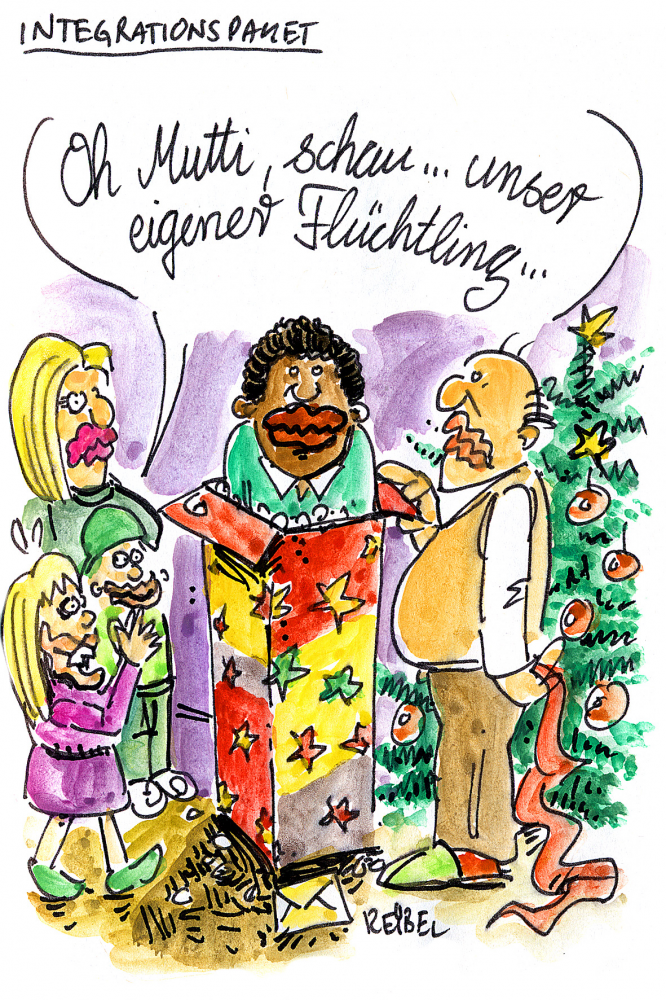 Cartoon: Integrationspaket 1