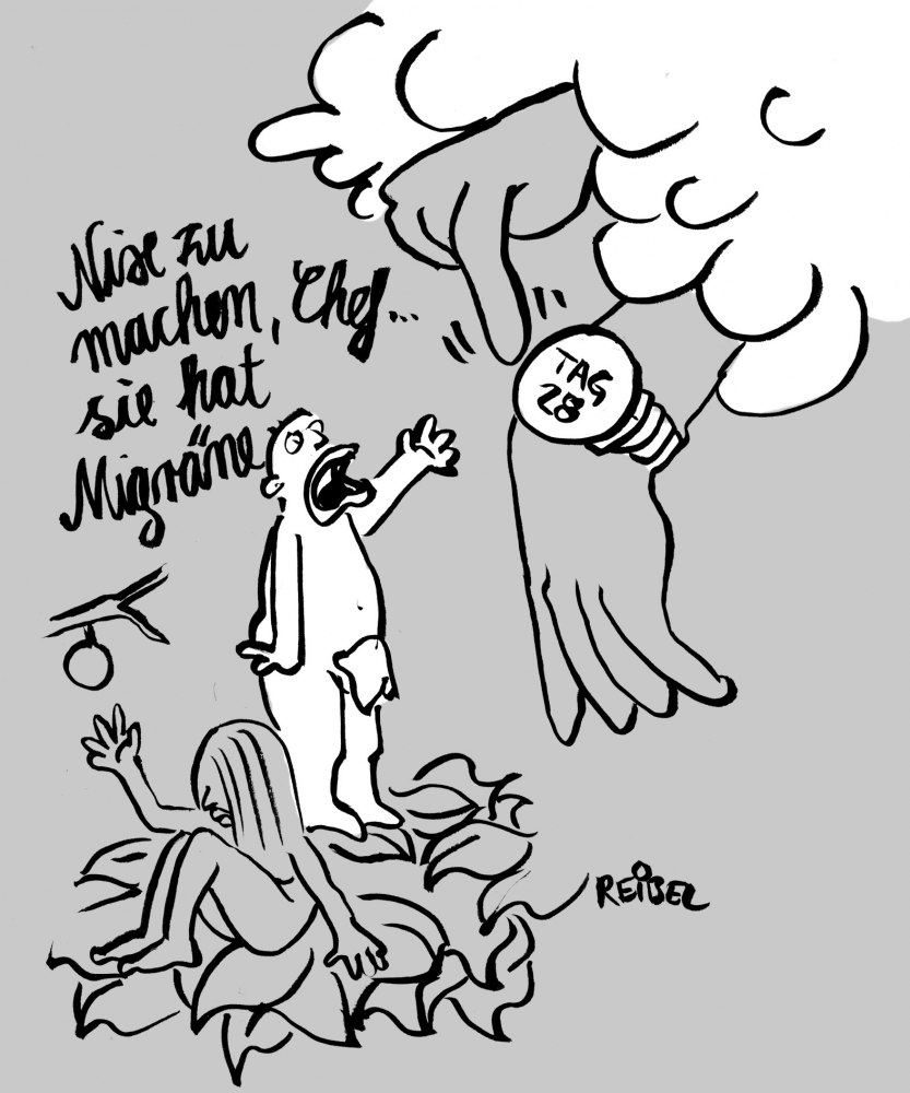 Cartoon: Schöpfungspause 1