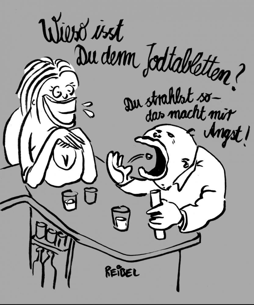 Cartoon: Strahlerschutz 1