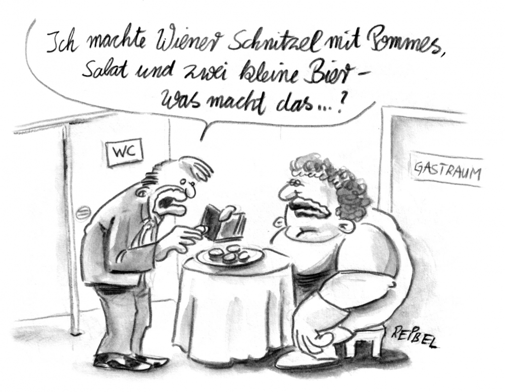 Cartoon: Nutzungsgebühr 1
