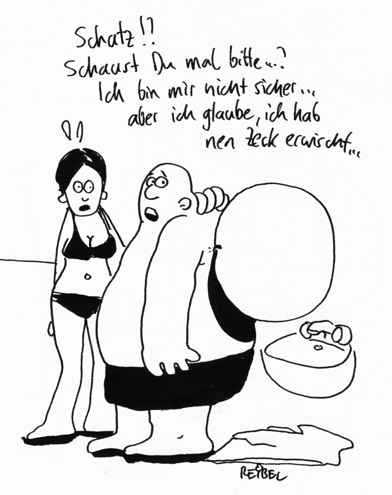 Cartoon: Zeckensaison 1
