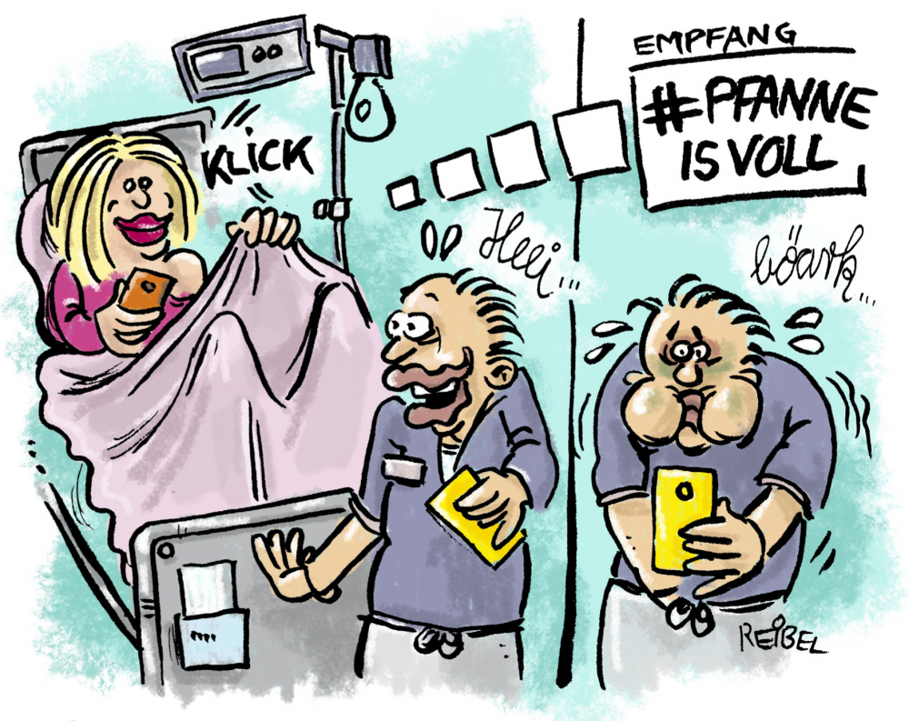 Cartoon: Pflegernotstand 1