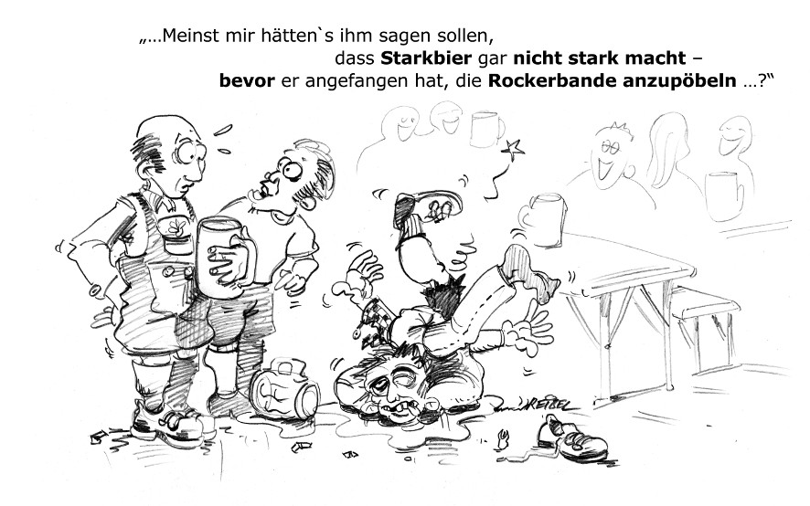 Cartoon: Starkbier 1