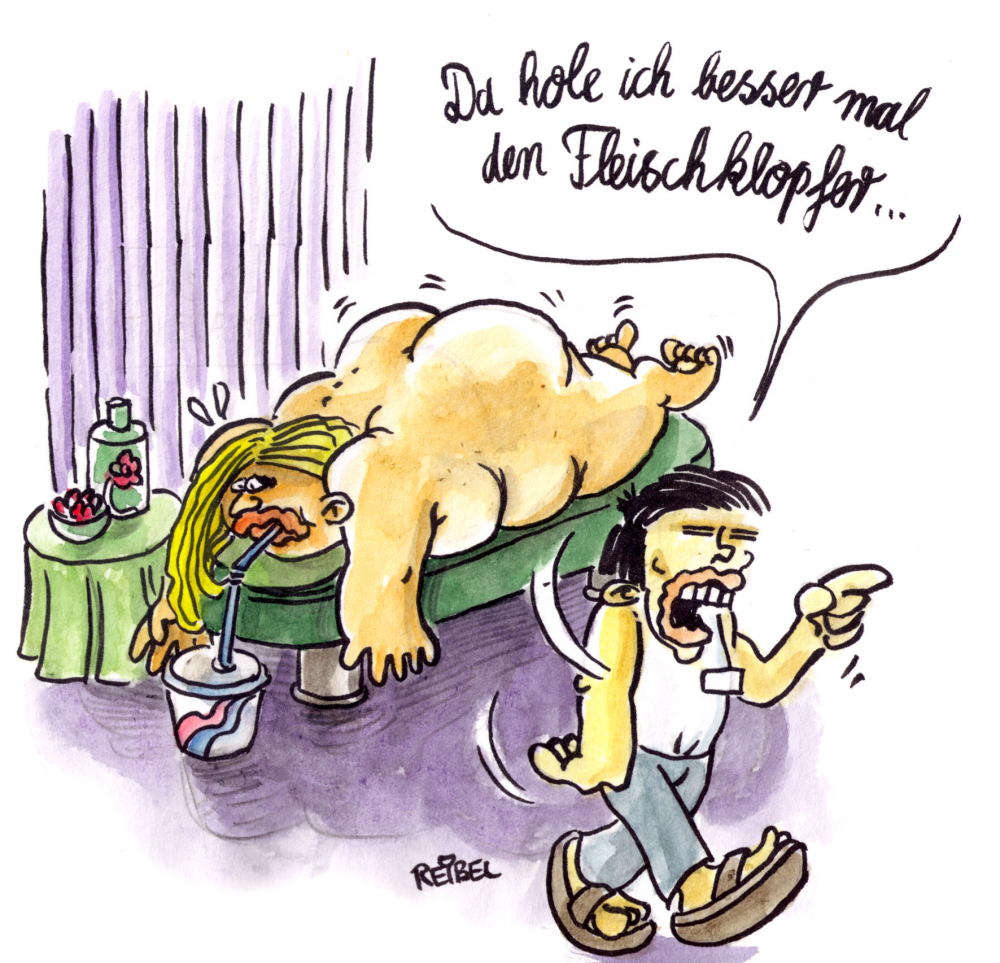 Cartoon: Mehrarbeit 1