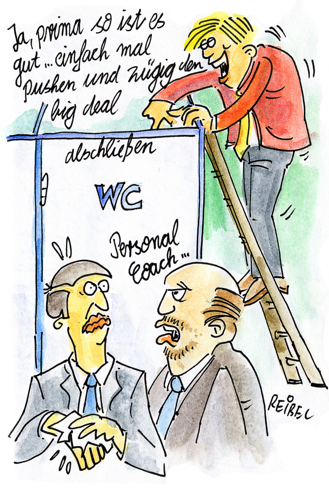 Cartoon: Coaching 1