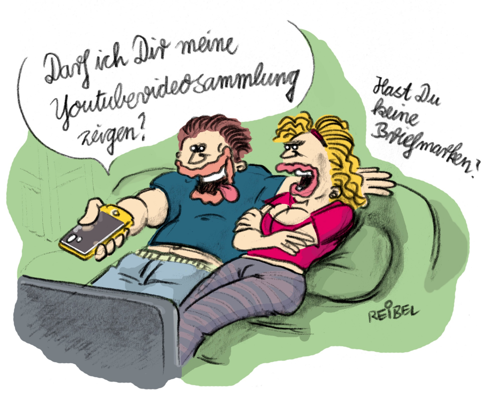 Cartoon: Längerweilig 1