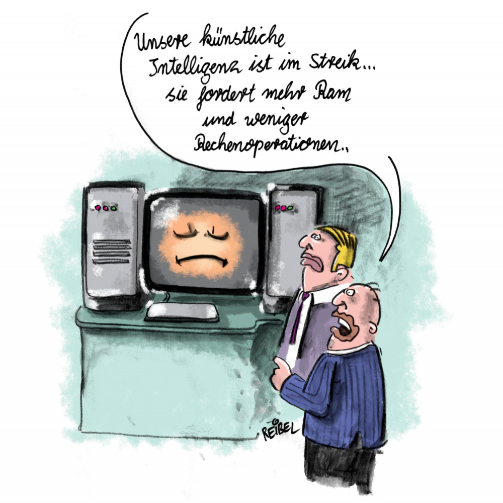 Cartoon: menschengleich 1
