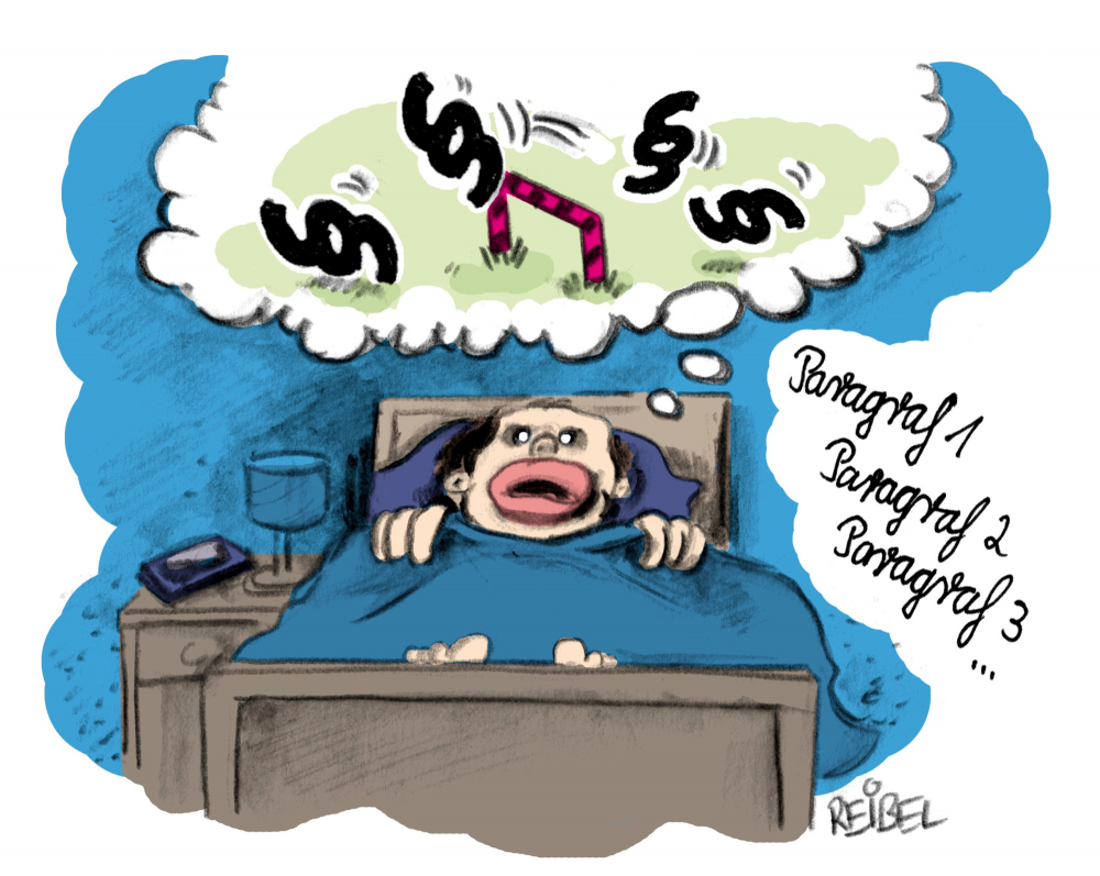 Cartoon: Juristenschaf 1