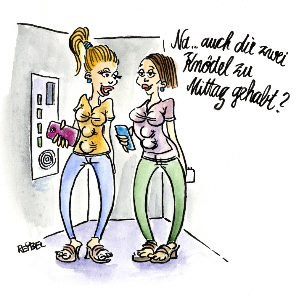 Cartoon: Schlankheitswahn 1