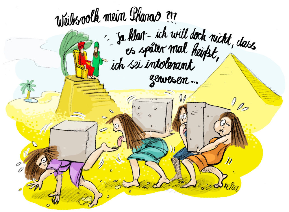 Cartoon: Gleichberechtigung 1