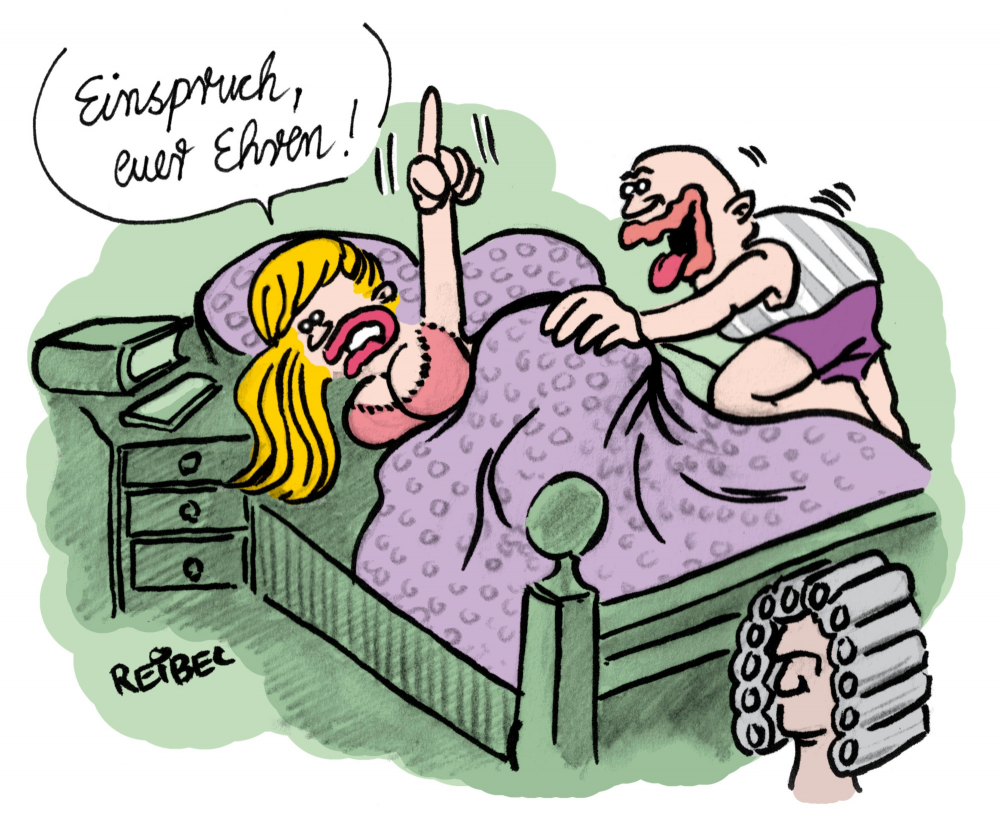 Cartoon: Migränegericht (again) 1