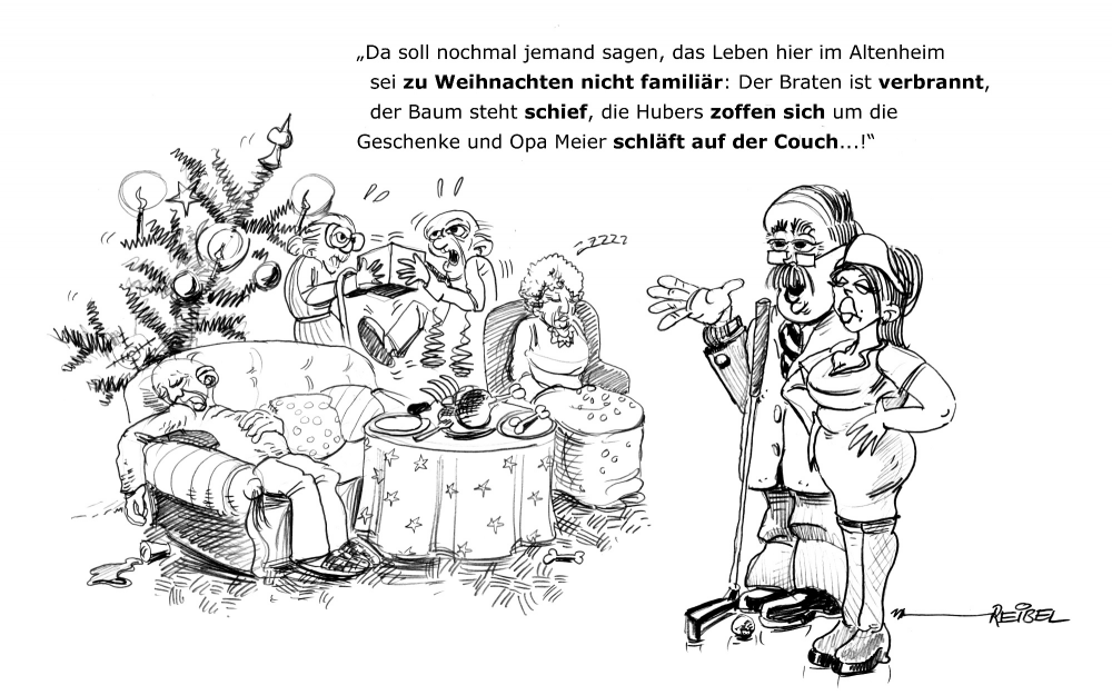 Cartoon: Stille Nacht 1