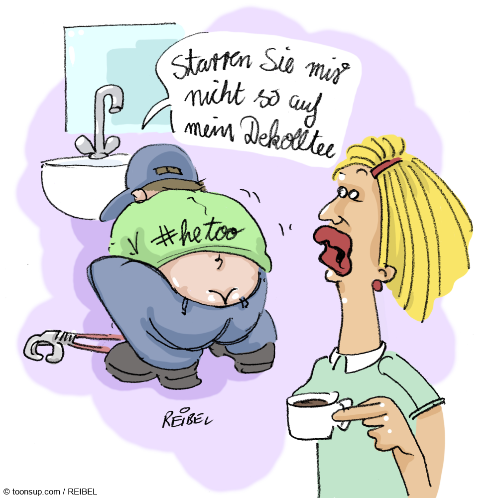 Cartoon: Attraktives Handwerk 1