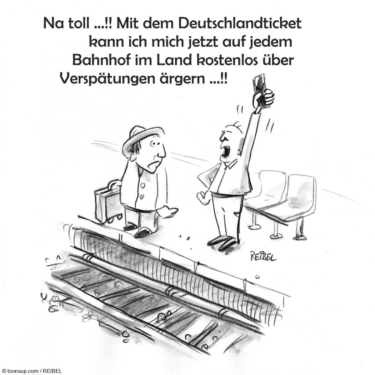 Cartoon: Bahn 1