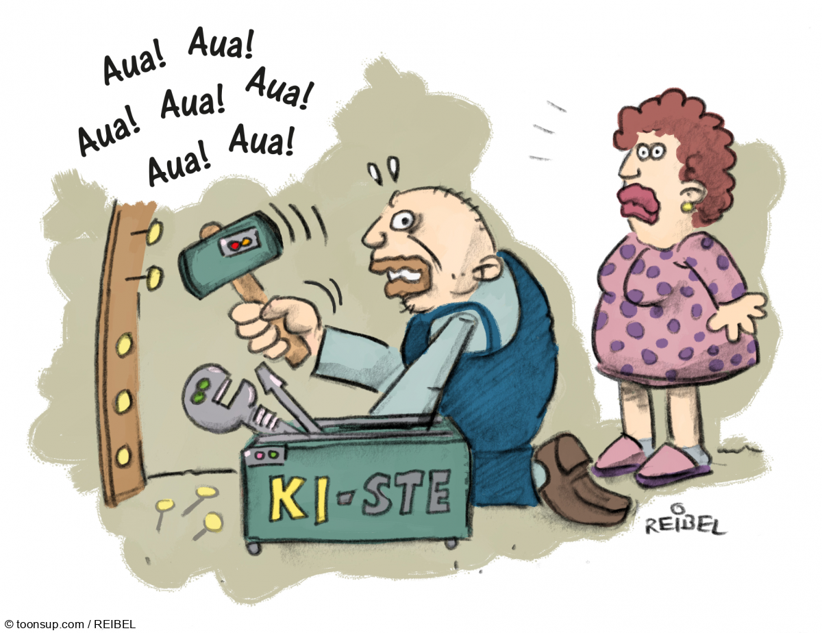 Cartoon: Intelligentes Werkzeug 1