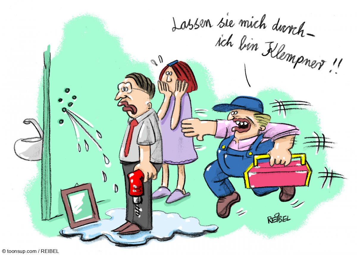 Cartoon: Erste Hilfe 1