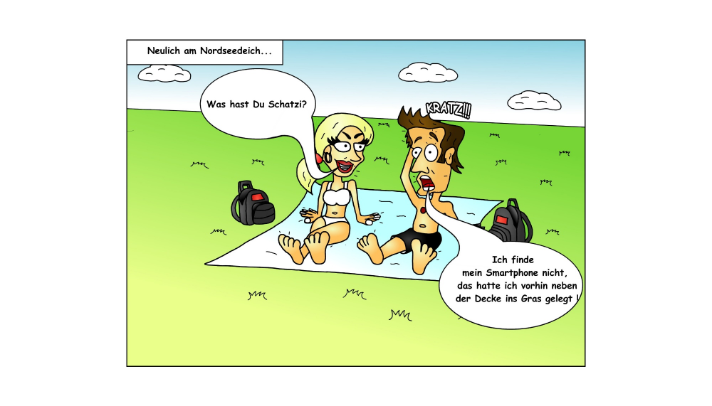 Comic: Smartphone verloren 1