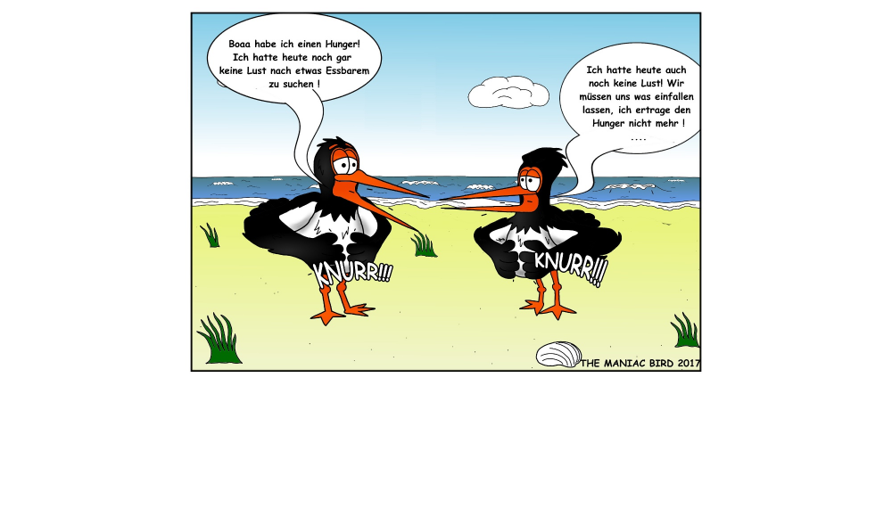 Comic: Nahrungsbeschaffung 1