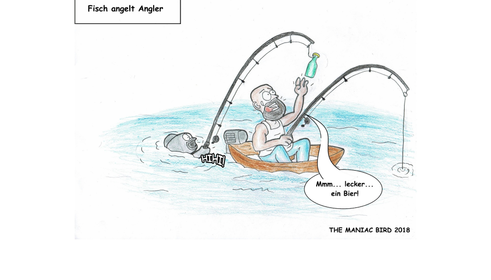 Cartoon: FischangeltAngler 1