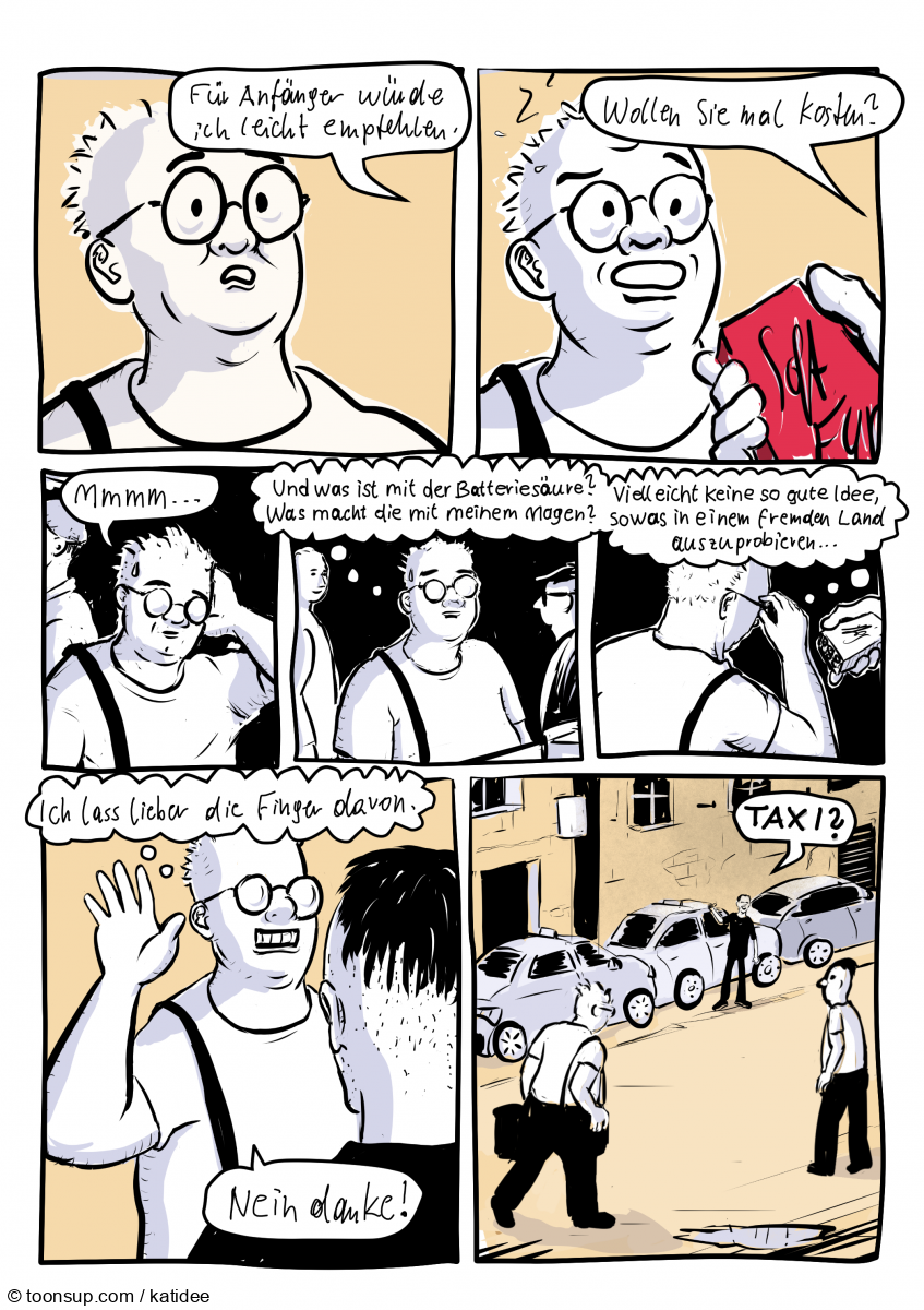 Comic: BATTERIEN IN FERNEN LÄNDERN 3