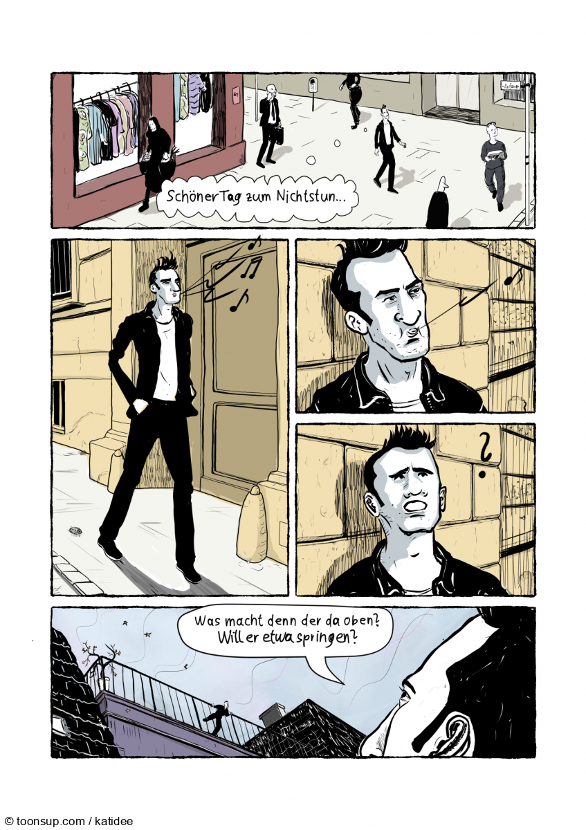 Comic: EIN SCHÖNER TAG, Teil 1 von 3 2