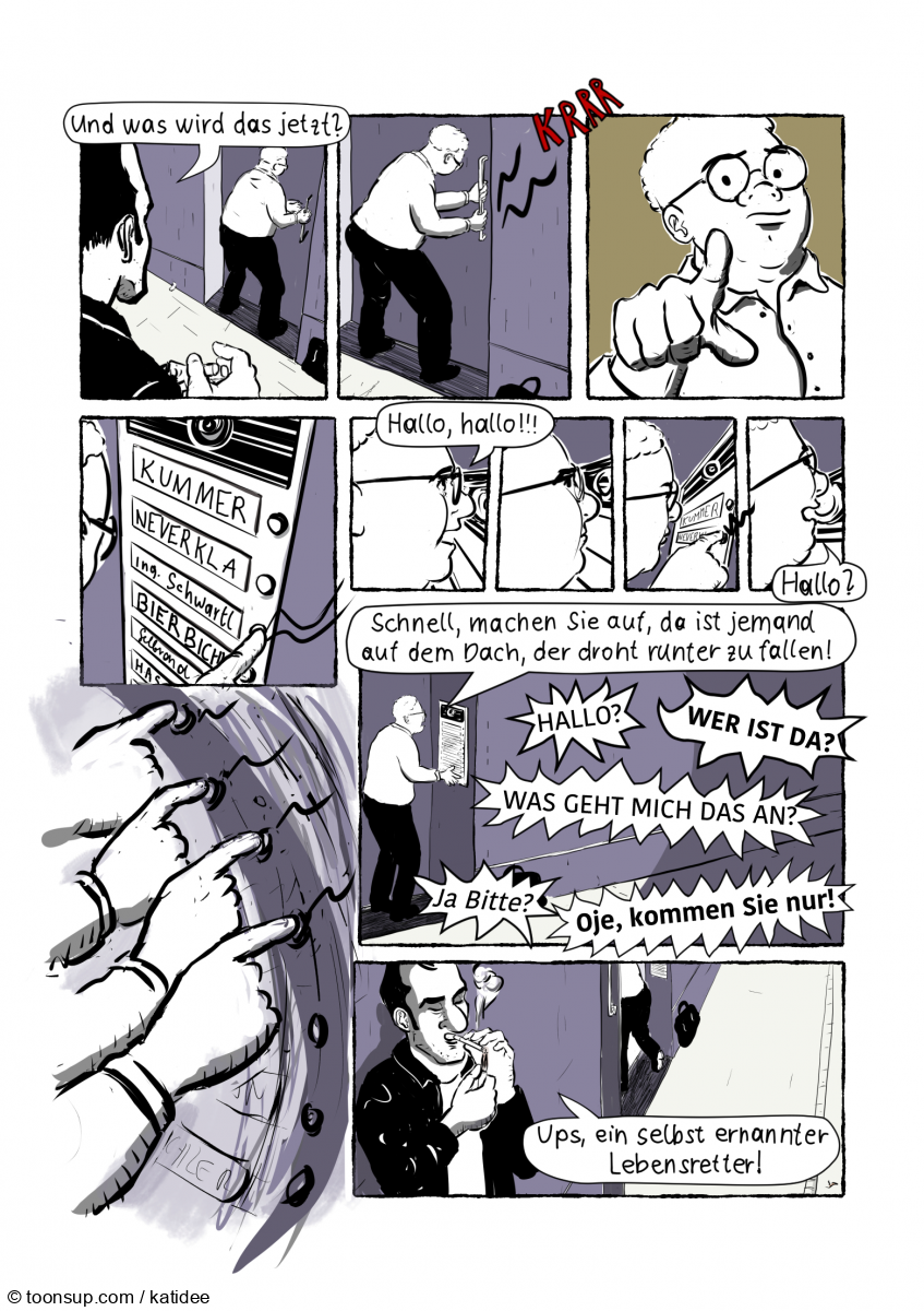 Comic: EIN SCHÖNER TAG, Teil 2 von 3 1