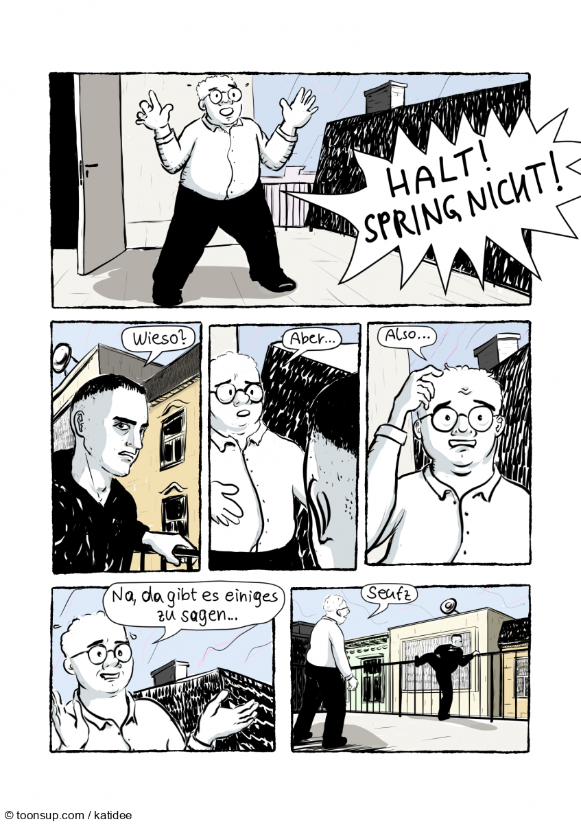 Comic: EIN SCHÖNER TAG, Teil 2 von 3 3