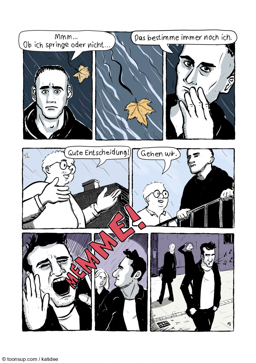 Comic: EIN SCHÖNER TAG, Teil 3 von 3 3