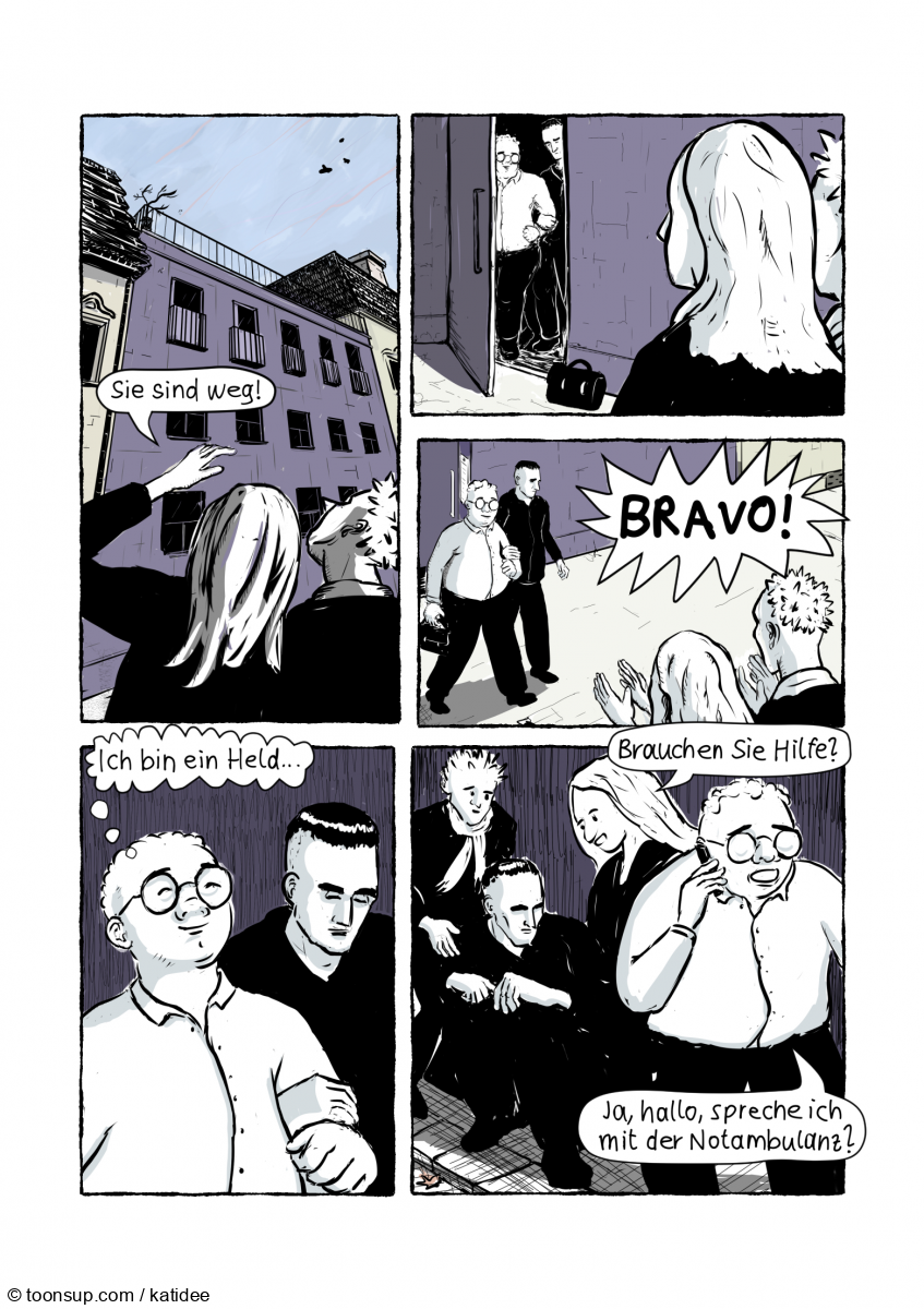 Comic: EIN SCHÖNER TAG, Teil 3 von 3 4
