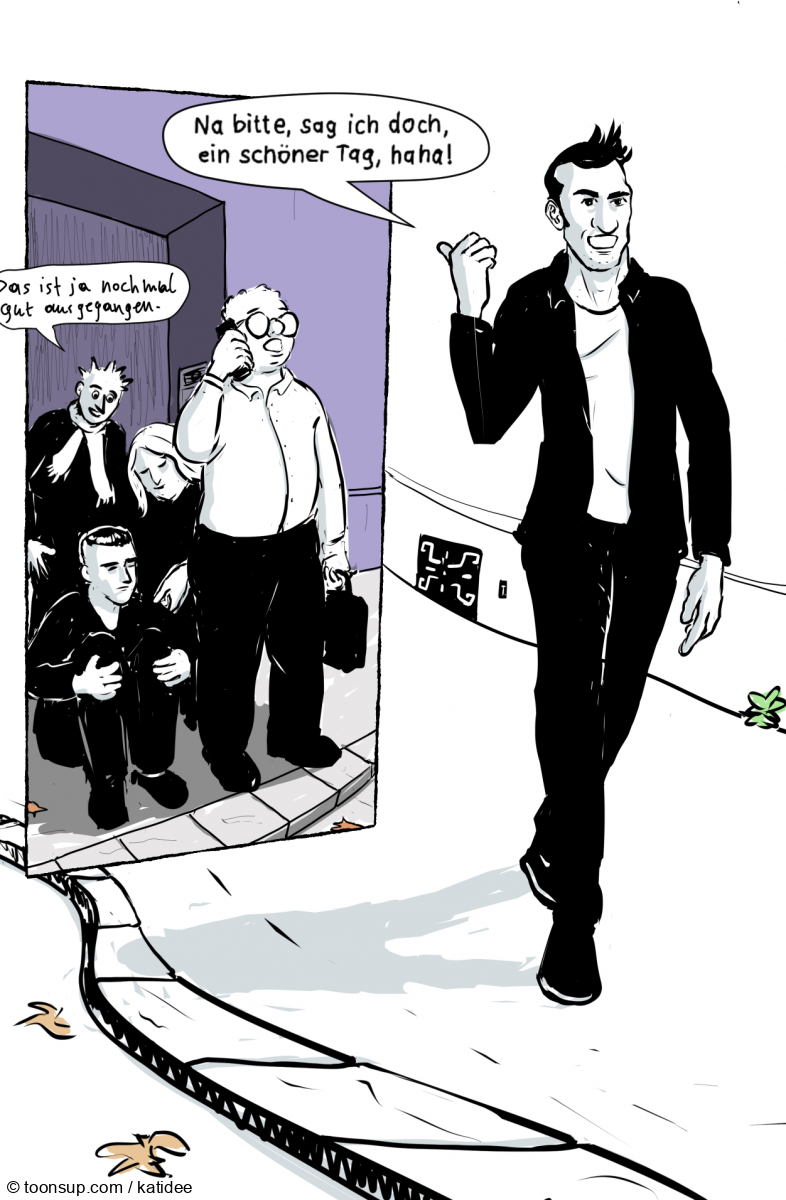 Comic: EIN SCHÖNER TAG, Teil 3 von 3 5