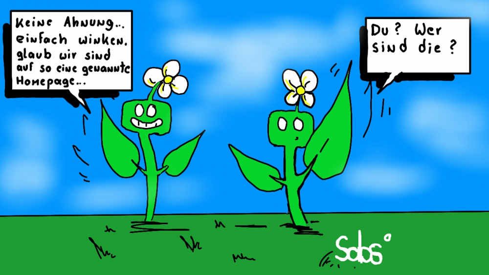 Cartoon: Schön winken, ihr seit im Netz 1