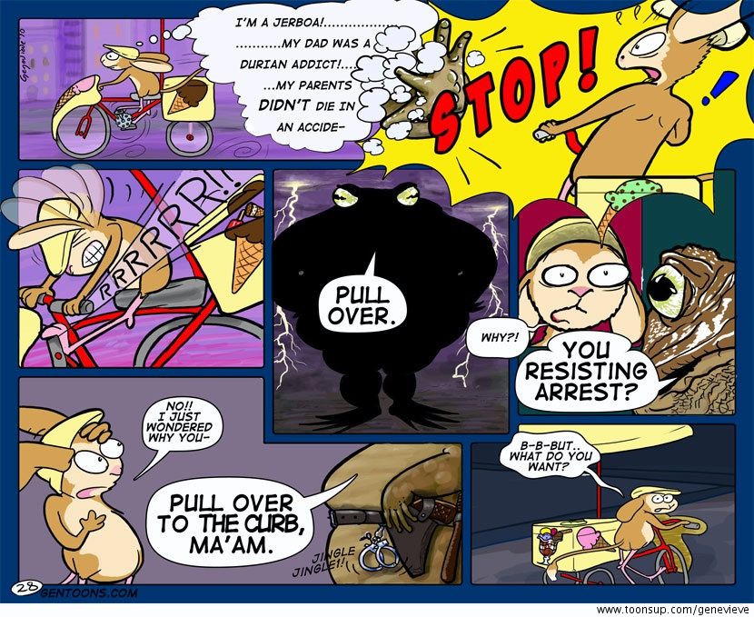 Comic: Silver Kapitel 3 -  Miss Cranberry and the Law 2