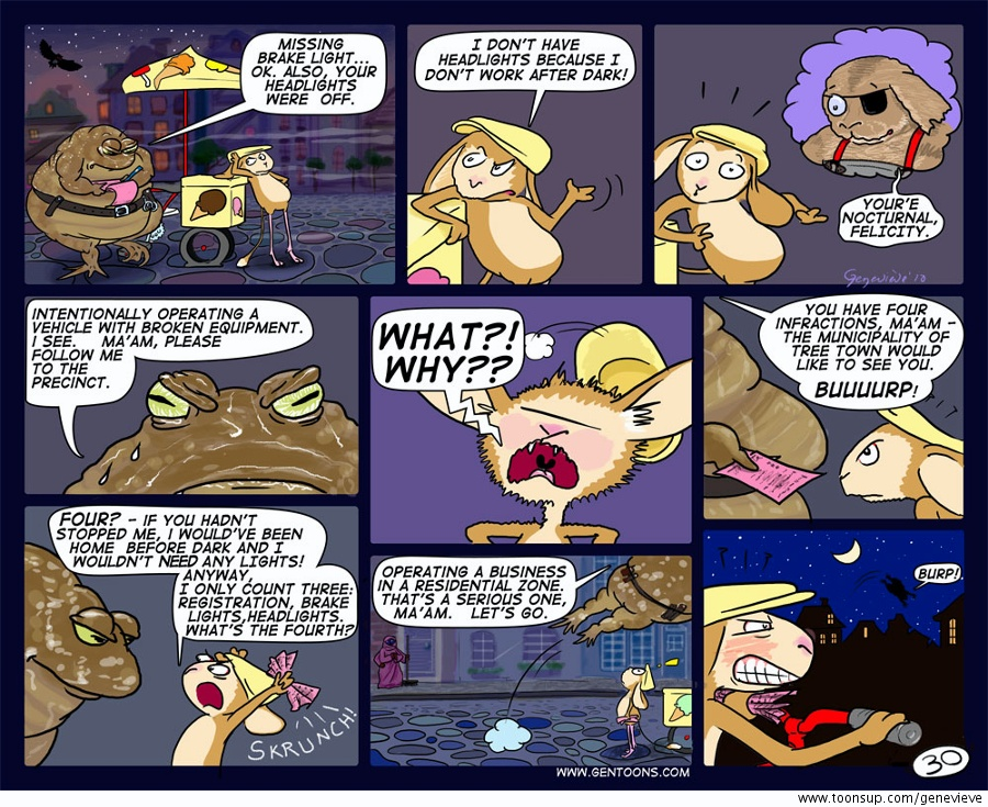 Comic: Silver Kapitel 3 -  Miss Cranberry and the Law 4